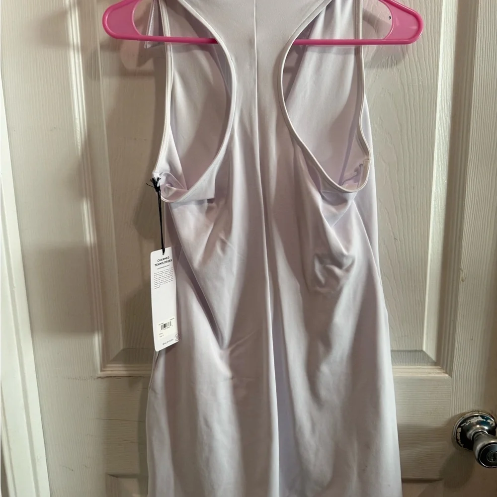 NWT ALO Yoga Charmed White Tennis Dress